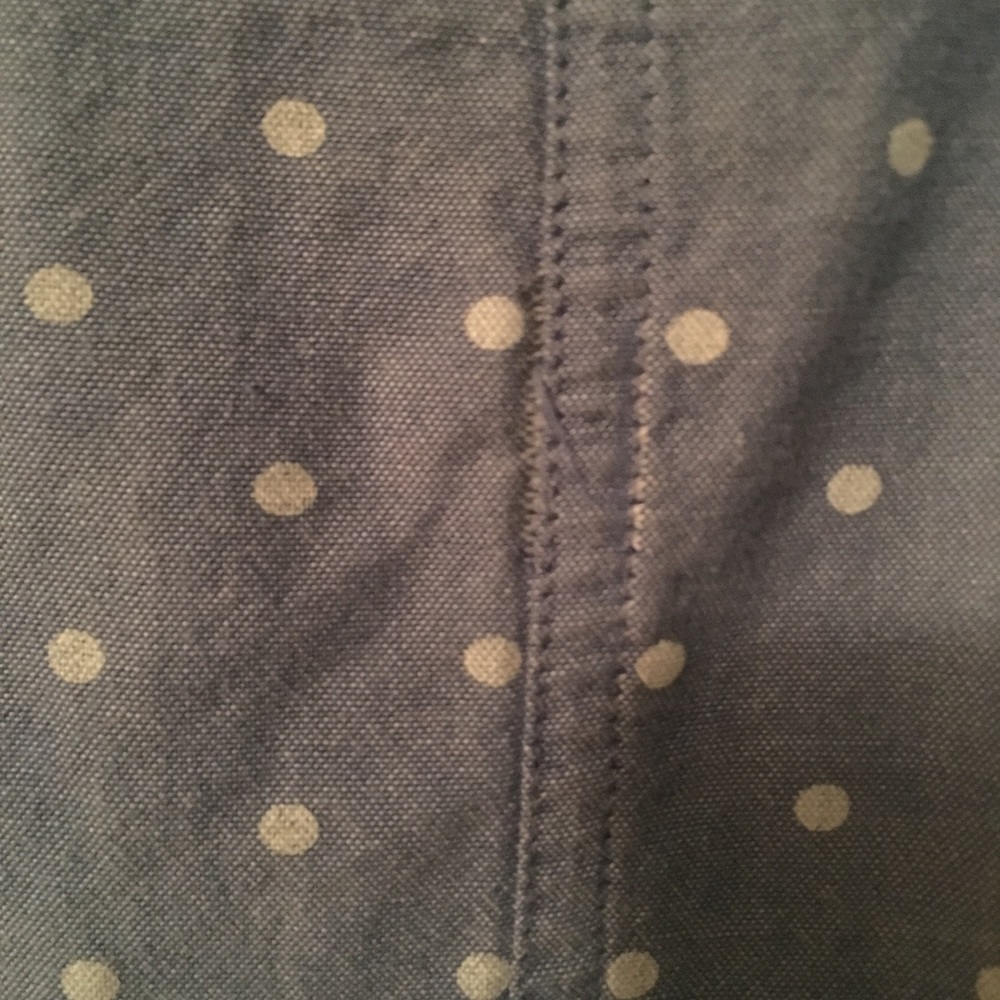 J. Crew polka dot long sleeve - Picture 4 of 4